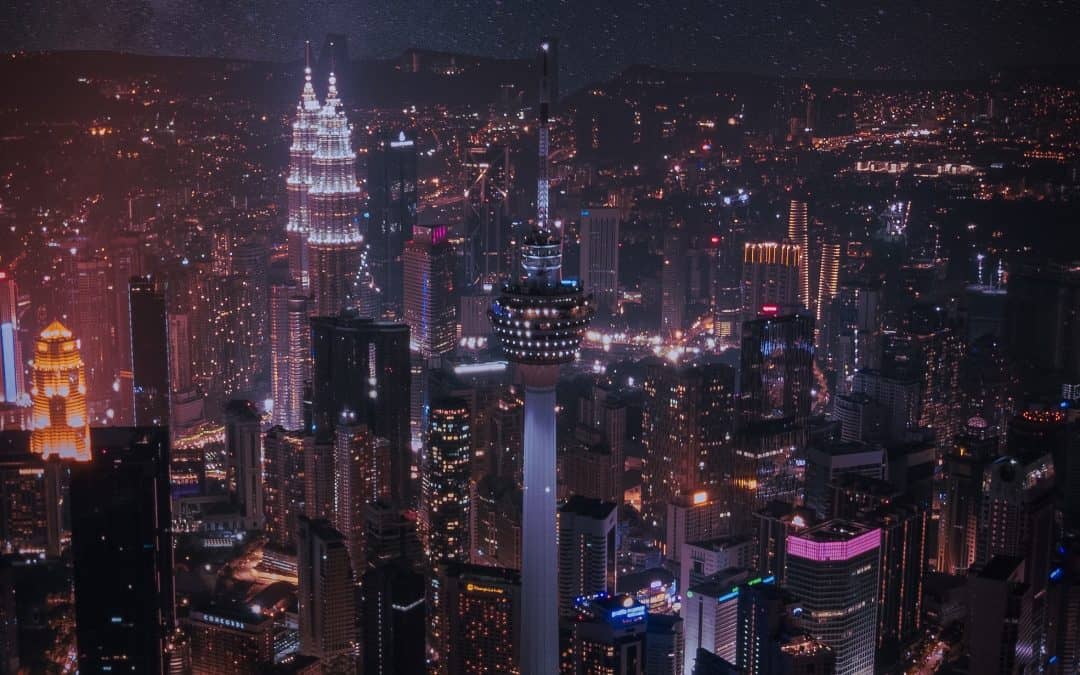 Global Drone Conference & Hackathon KL Night Sky