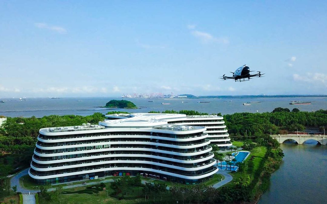 EHang Joins Hands with LN Holdings in Building the World’s First “UAM” Theme Hotel