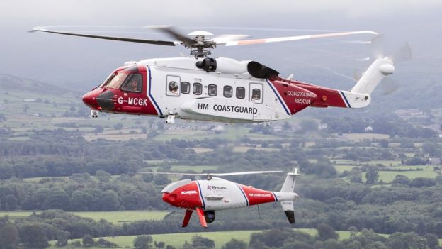 Drones to help rescue helicopter missions in the UK