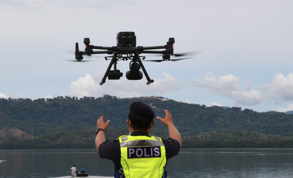 pdrm drones