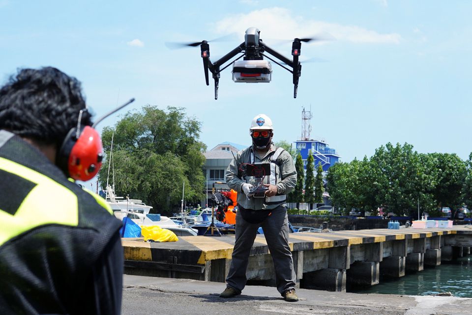 Drone deliveries provide lifeline for isolating COVID patients in Indonesia