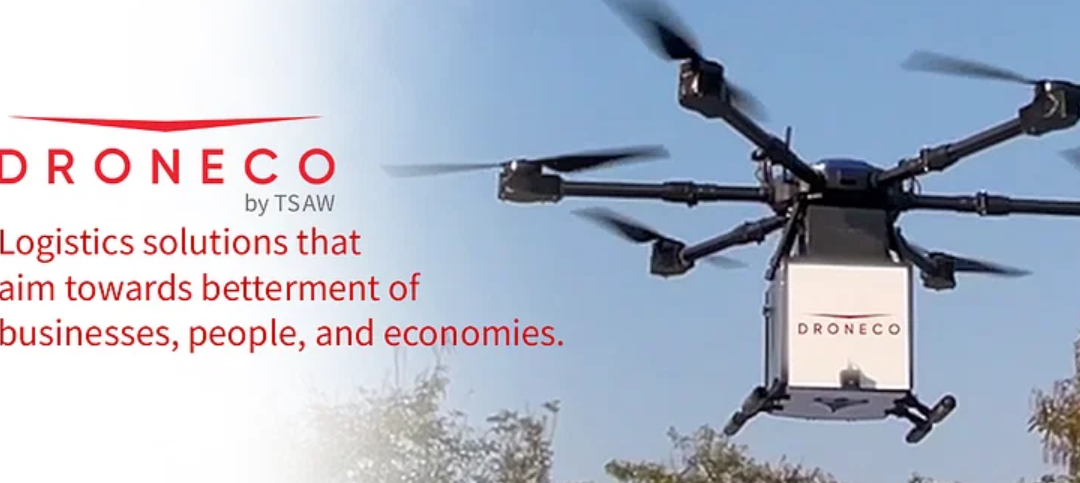 Dronetech Startup TSAW Launches Logistics Service Division