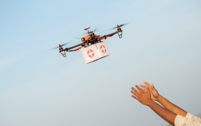 How drones used for vaccination delivery are saving lives in India
