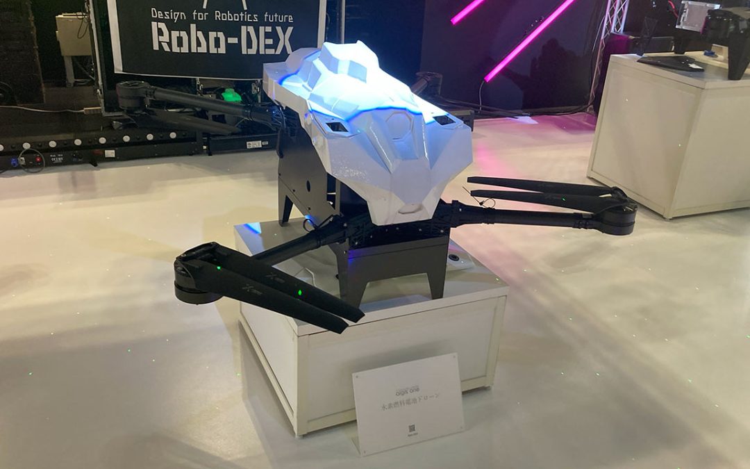JapanDrone Show: Robodex’s Hydrogen Fuel drone