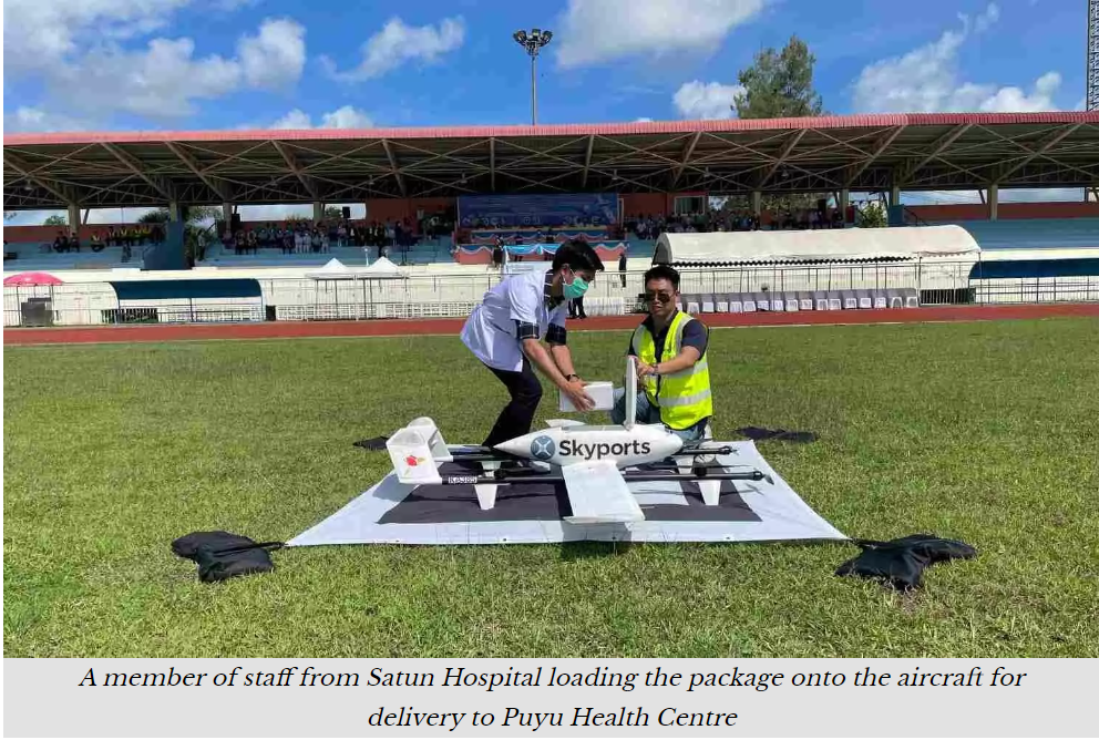 Skyports Drone Services Demonstrates Medical Drone Delivery in Thailand