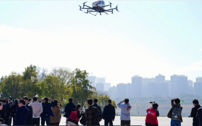China’s unmanned passenger drone completes maiden commercial flight demo